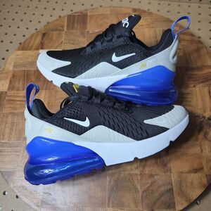 Nike Air Max 270 'Black Game Royal' (GS) 4Y / Women's Size 5.5 [943345-050]